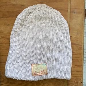 White love your melon beanie